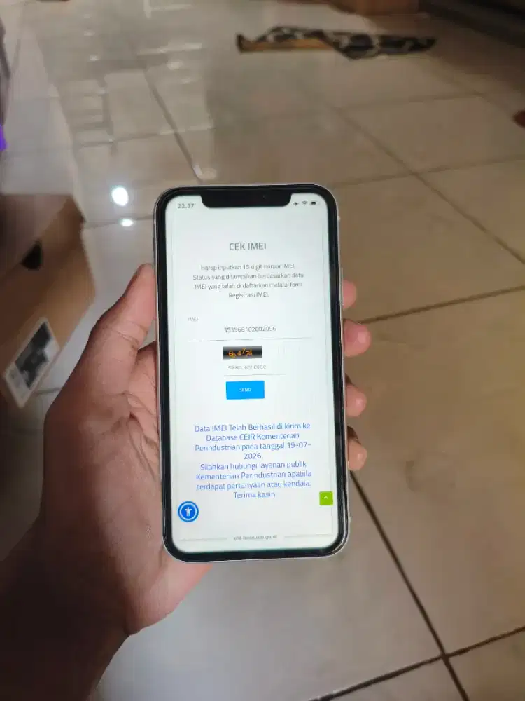 iPhone 11 64Gb beacukai