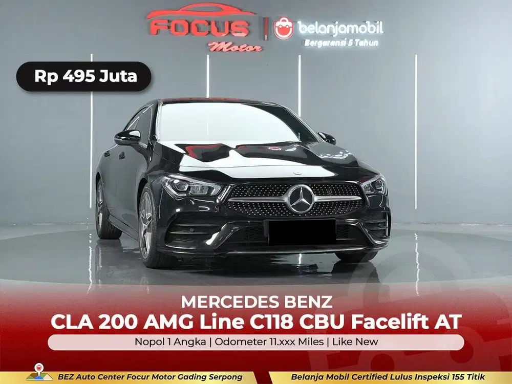 [GARANSI 5TH] Mercedes Benz Mercy CLA200 CLA 200 AMG AT 2019/2020/2021