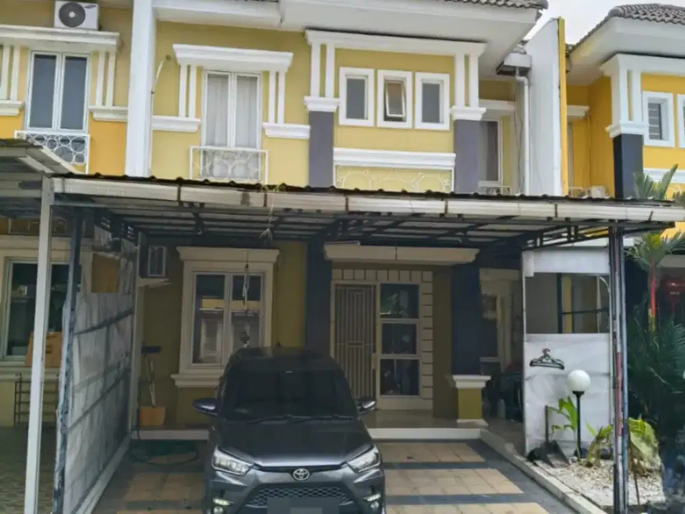 Rumah Dijual Cepat Lebar 7 Cluster Fiordini SHM - Gading Serpong, Tangerang