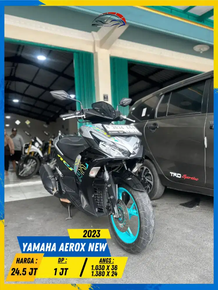 YAMAHA AEROX NEW 2023 GASS  POLL MASZEEHH HIKMAH MOTOR KEPUH MALANG