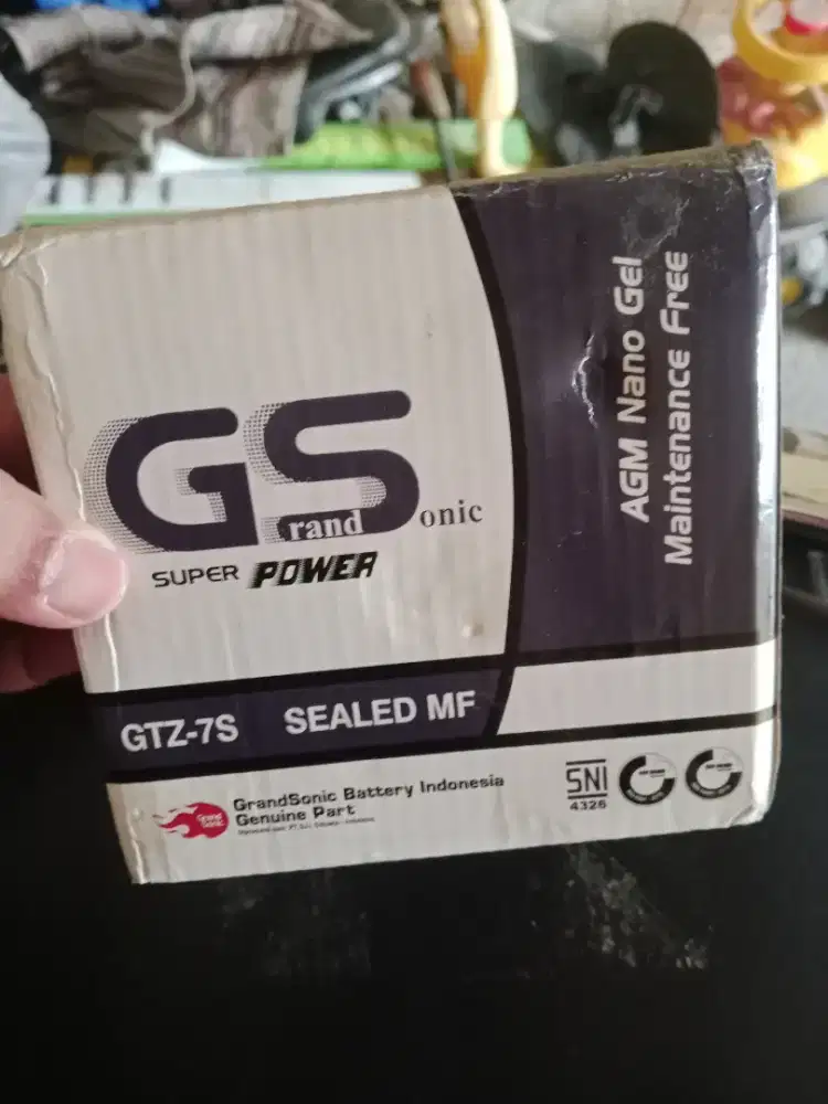 Dijual AKI GS motor