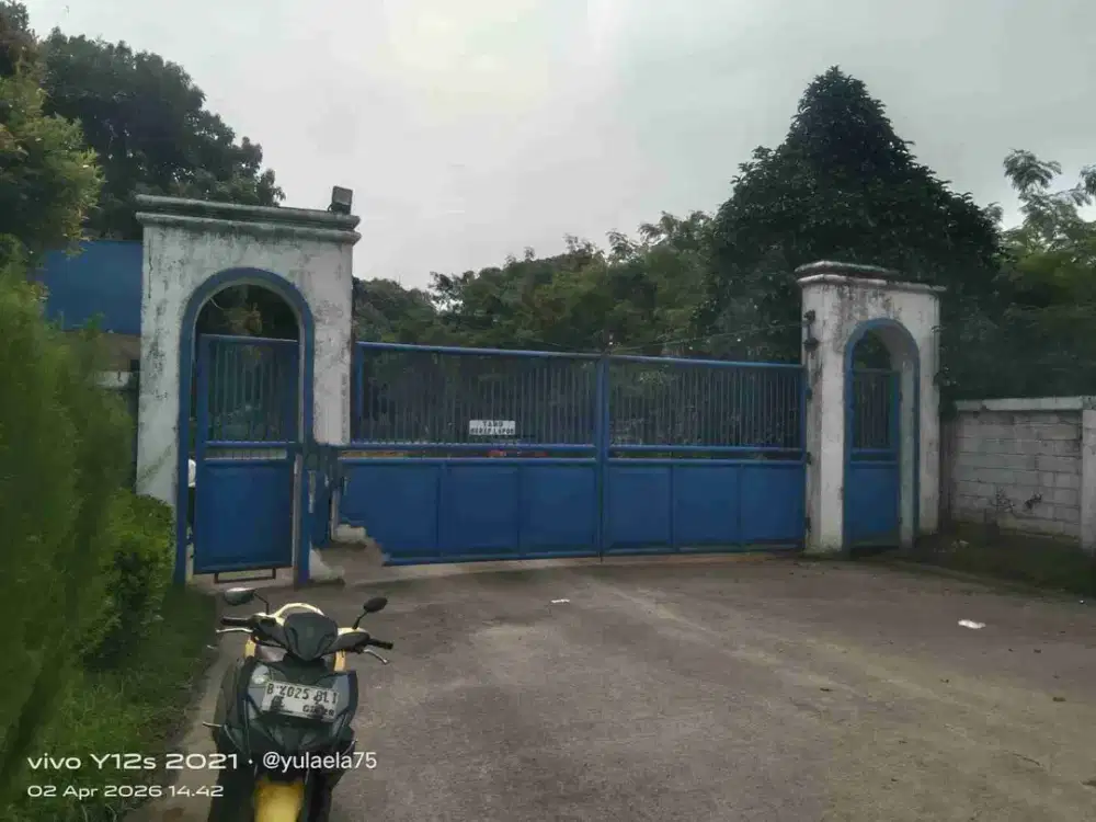 Disewakan: Gudang Kawasan Industri Tigaraksa 400m² - Akses Kontainer 40ft & Parkir Luas