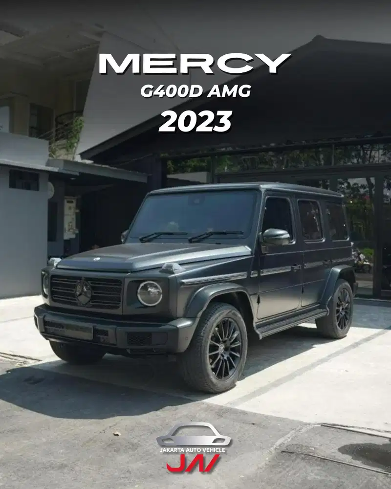 MERCEDES BENZ G400D AMG 2023 / LOW ODO / MINT CONDITION