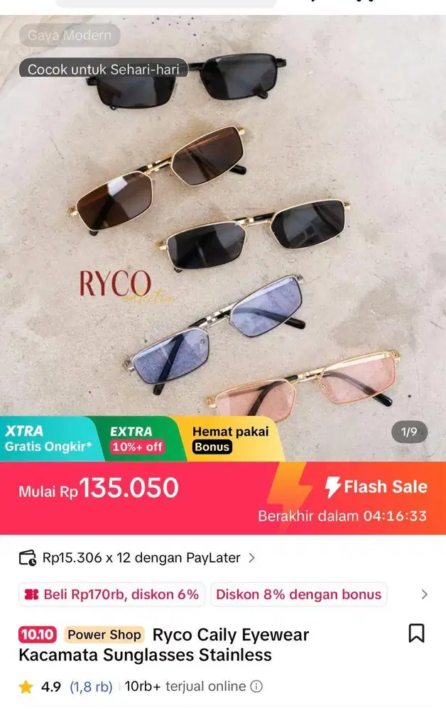 Kacamata Hitam Wanita