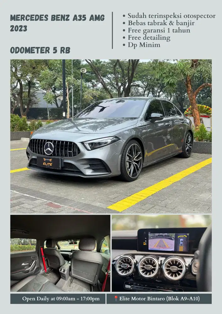 [ODO 5rb] Mercedes Benz A35 AMG 2023