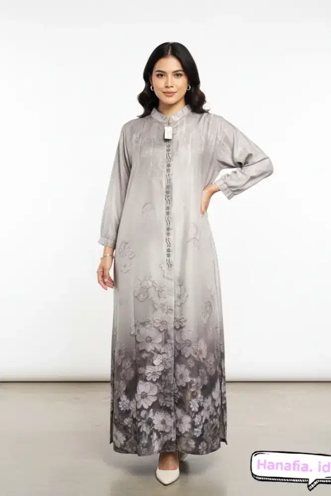 Gamis pesta silk armany