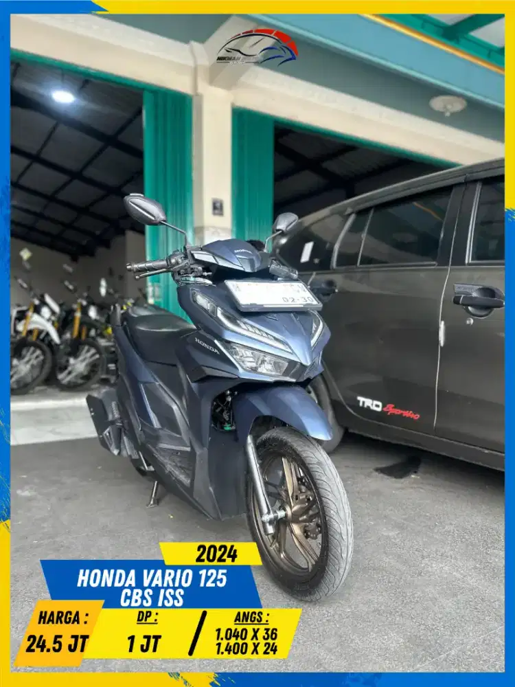 HONDA VARIO 125 2024 SIAP ANGKUT LURR HIKMAH MOTOR KEPUH MALANG