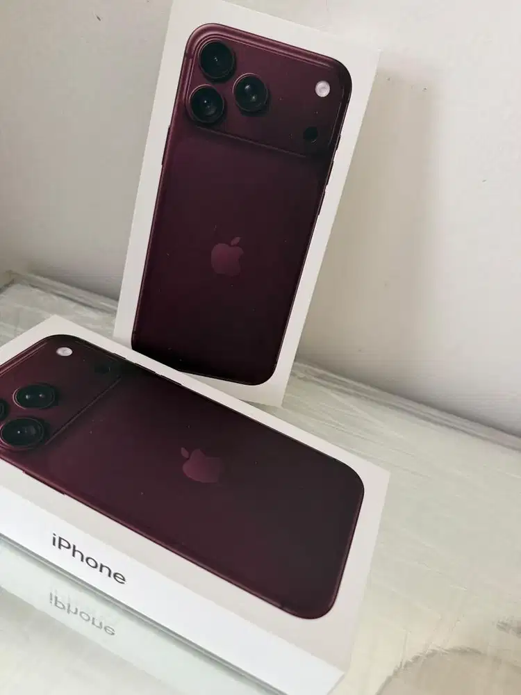 Iphone 18 promax 256gb new segel resmi indo