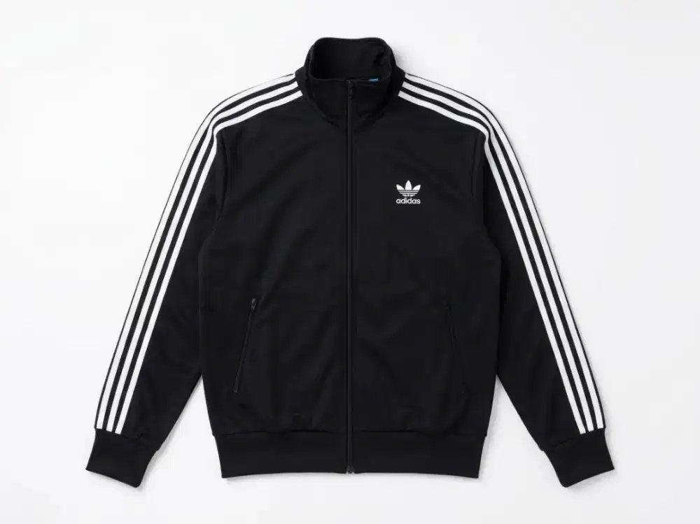 ​[DIJUAL CEPAT] Adidas Originals Firebird Track Top Black White Size L