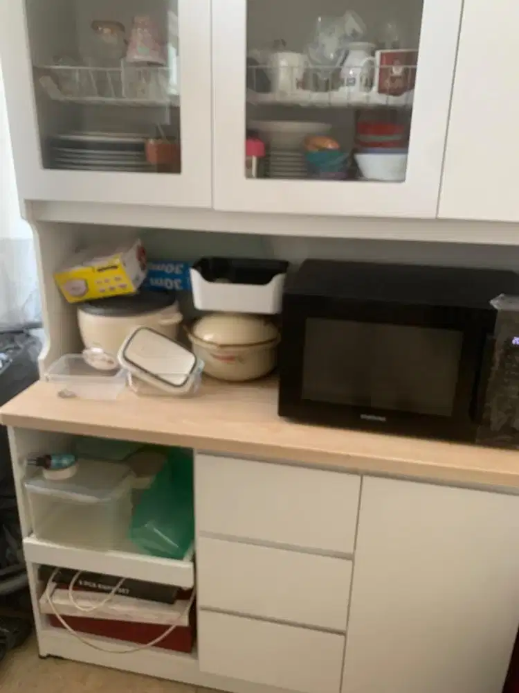 Rak dapur 3 kompartemen kondisi bagus Jual Cepat