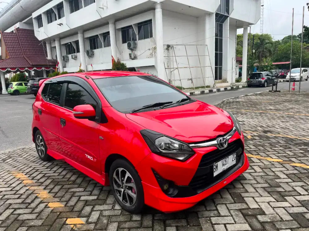 Agya S Trd Metic 2017 harga 127jt nego plat BM