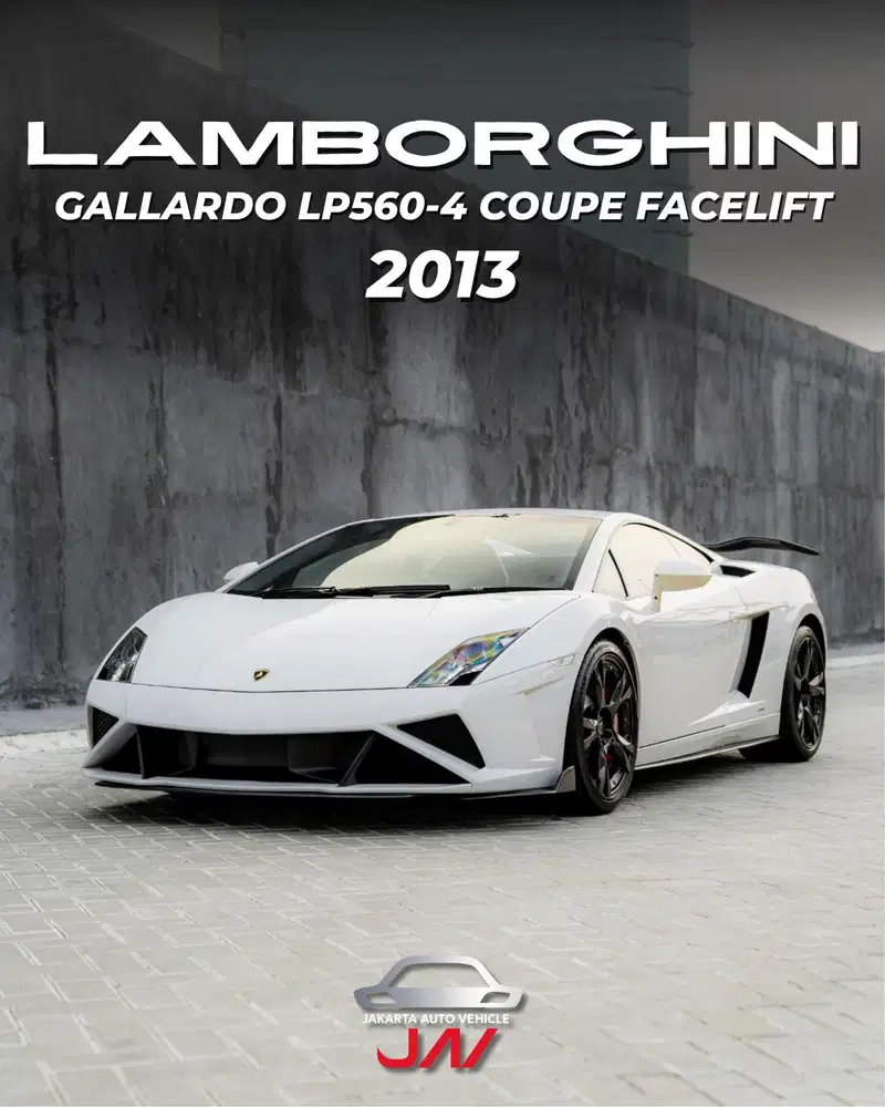 LAMBORGHINI GALLARDO LP560 4 COUPE FINAL EDITION FACELIFT 2013