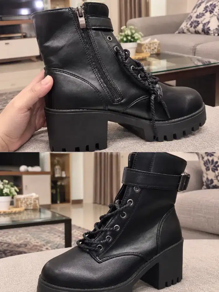 JUAL SEPATU BOOTS WANITA