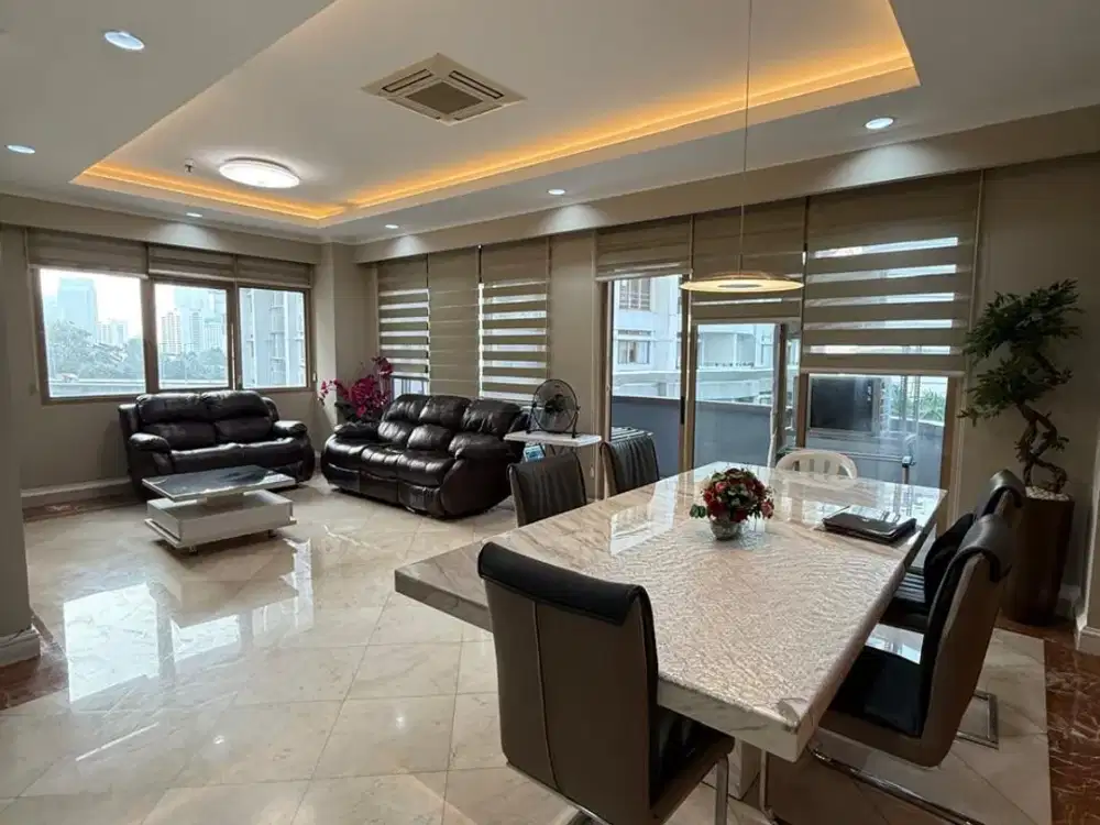 Disewakan Apartemen Somerset Grand Citra Tipe 3 Bedroom Full Furnished