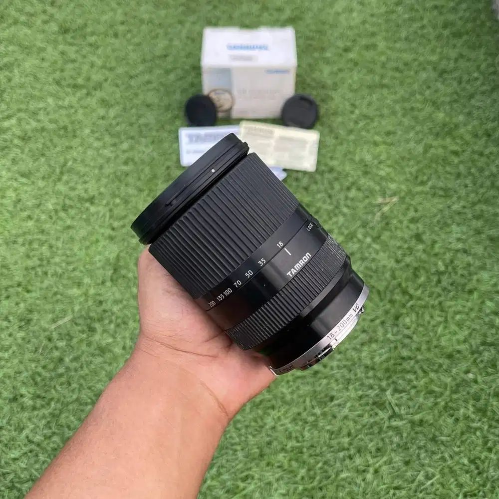 Lensa Tamron 18-200mm Di III VC Fullset Dus Box For Sony
