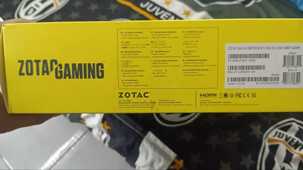 Zotac RTX 3050 8GB 128BIT GDDR6