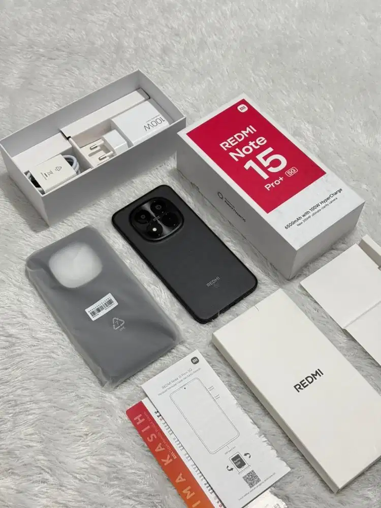 Xiaomi Redmi Note 15 Pro Plus 12/512GB Open Box Grs Juli 2027 - Black
