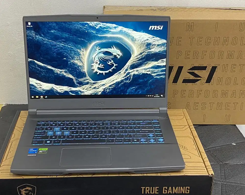 MSI Thin 15 B12UCX Prosesor Core i5-12450H