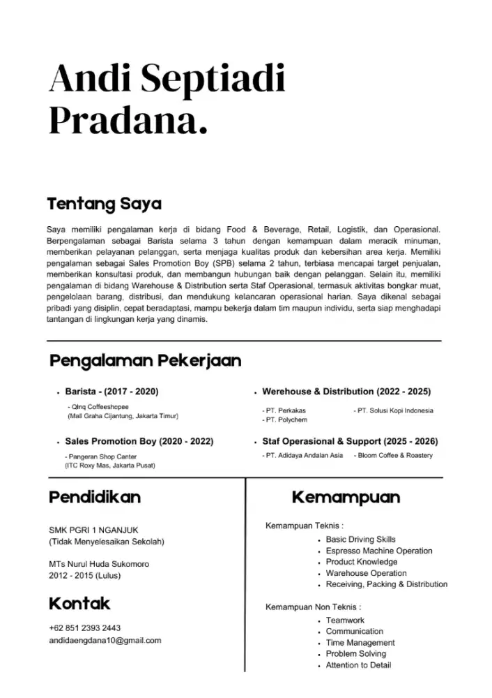 Mencari Pekerjaan