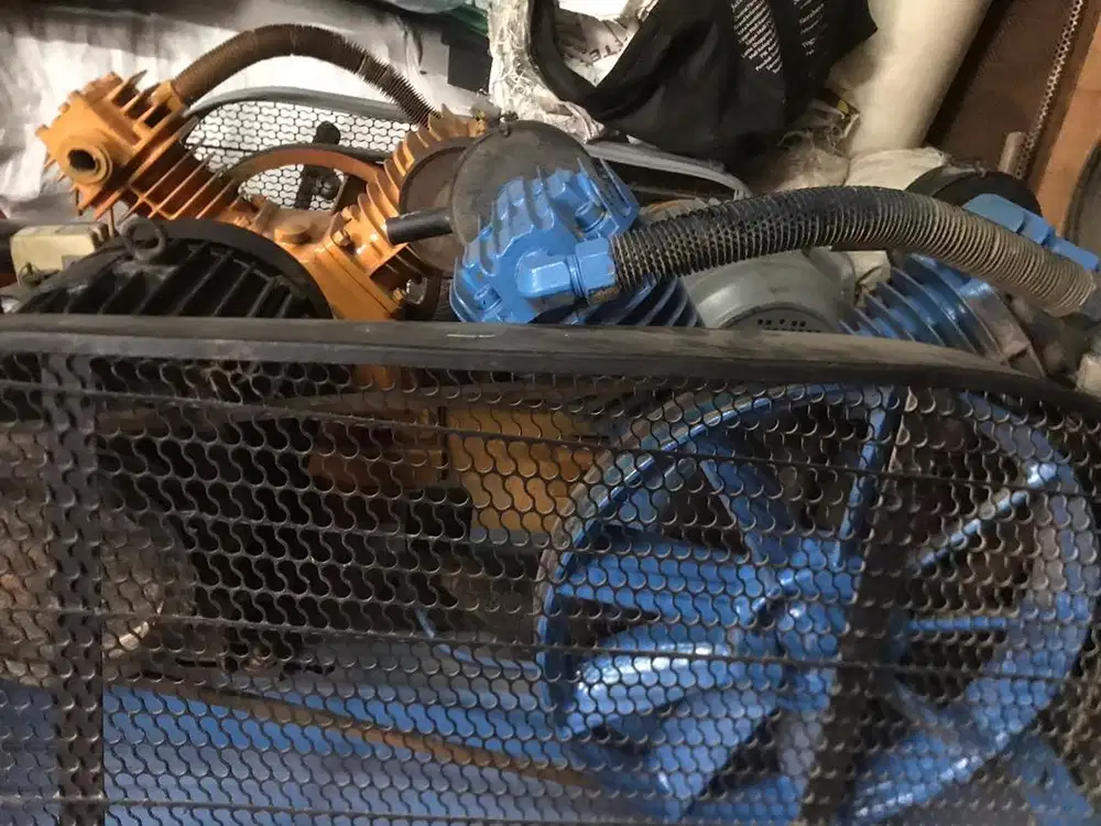Kompresor angin 3hp 2 biji