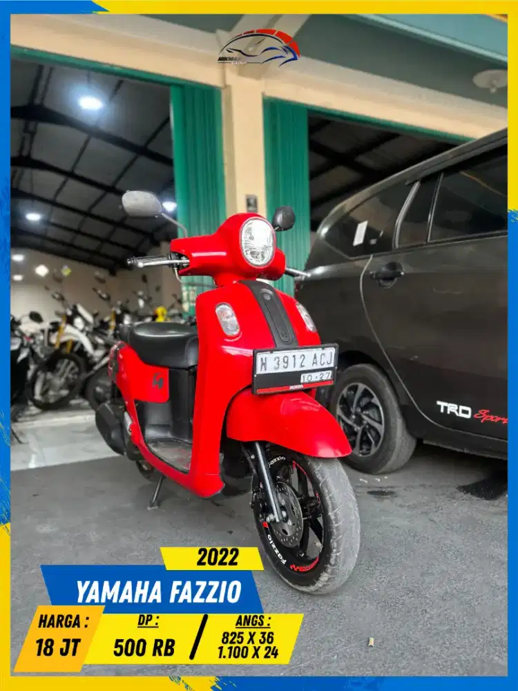 YAMAHA FAZZIO 2022 GASS POLL MASZEEHH HIKMAH MOTOR KEPUH MALANG