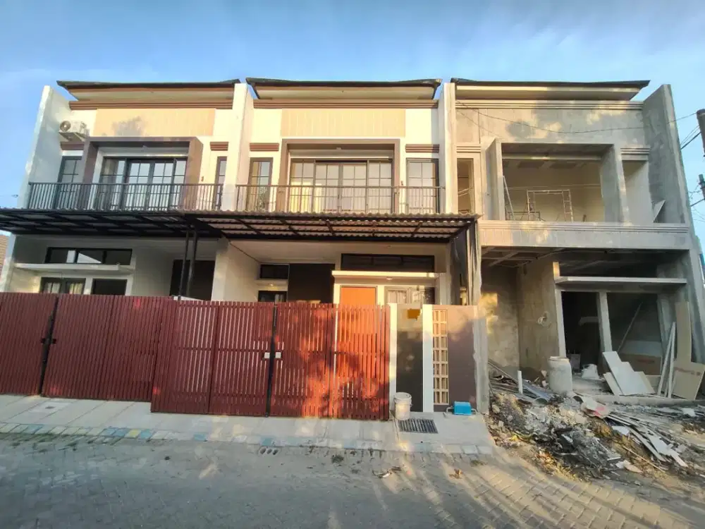 Jual Rumah Baru 2 Lantai Perum Kahuripan Nirwana Sidoarjo