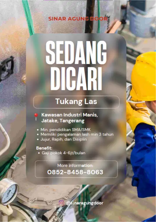Tukang Las Berpengalaman