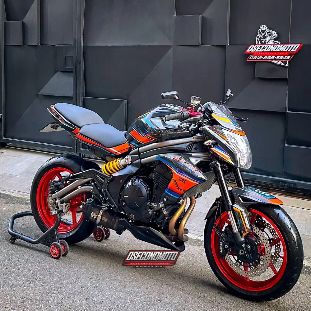 ER6 N‼️MOGE 650CC ER 6N FULL SPEC BRANDED SIAP TOURING RALLY SUPERMOTO
