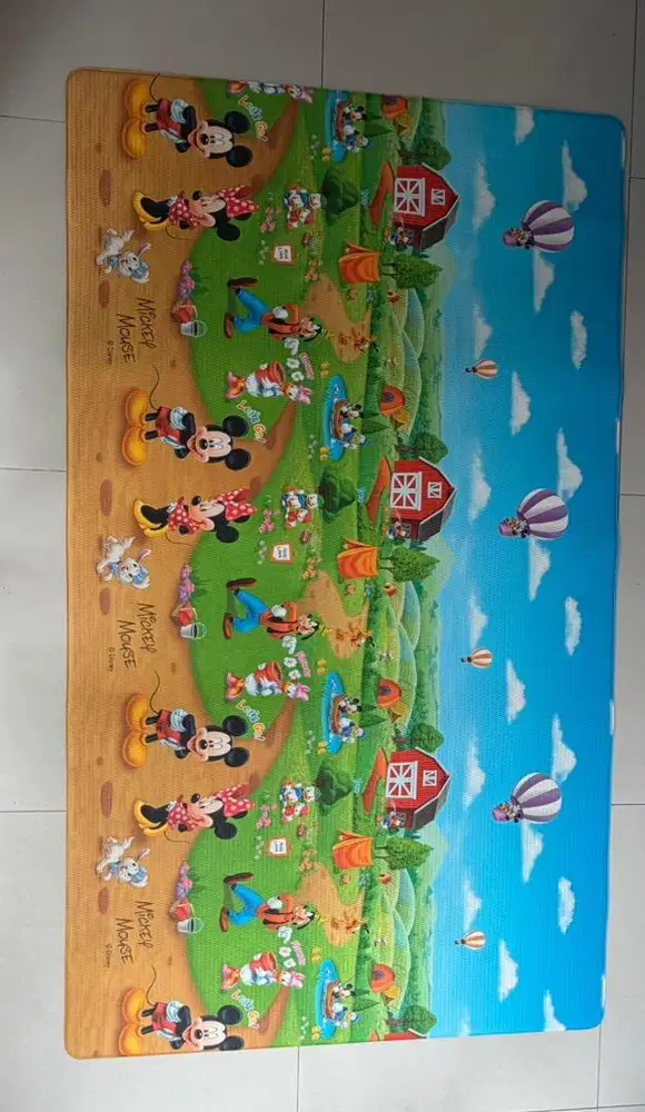 Matras Disney buat baby belajar dan bermain