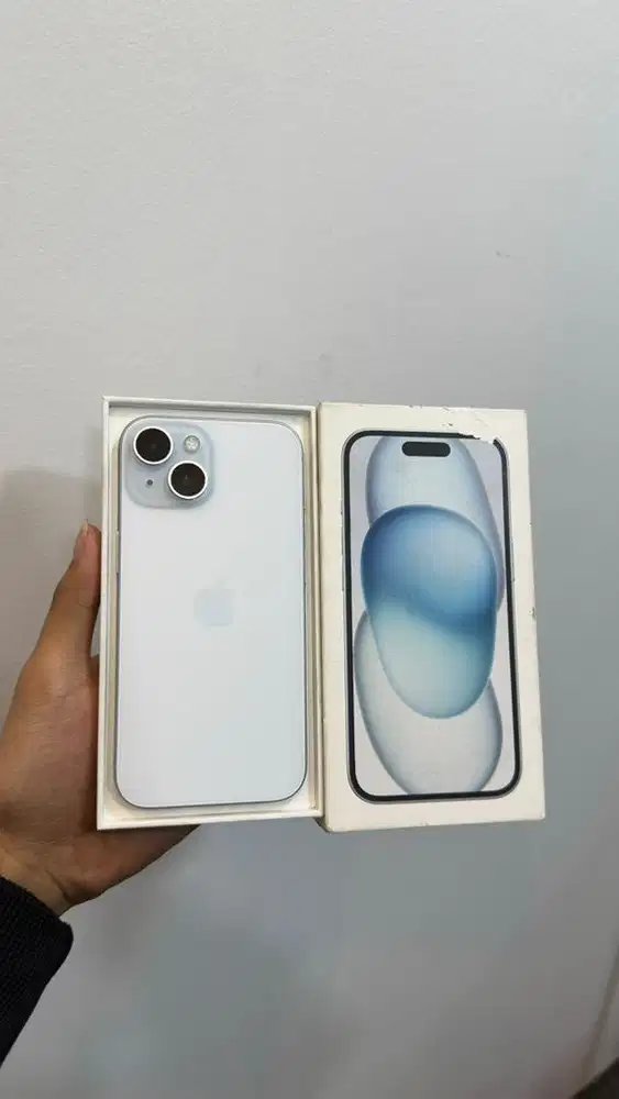 Iphone 15 256GB Ibox Fullset Original 100%
