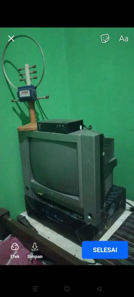 Televisi merk sanyo fullset