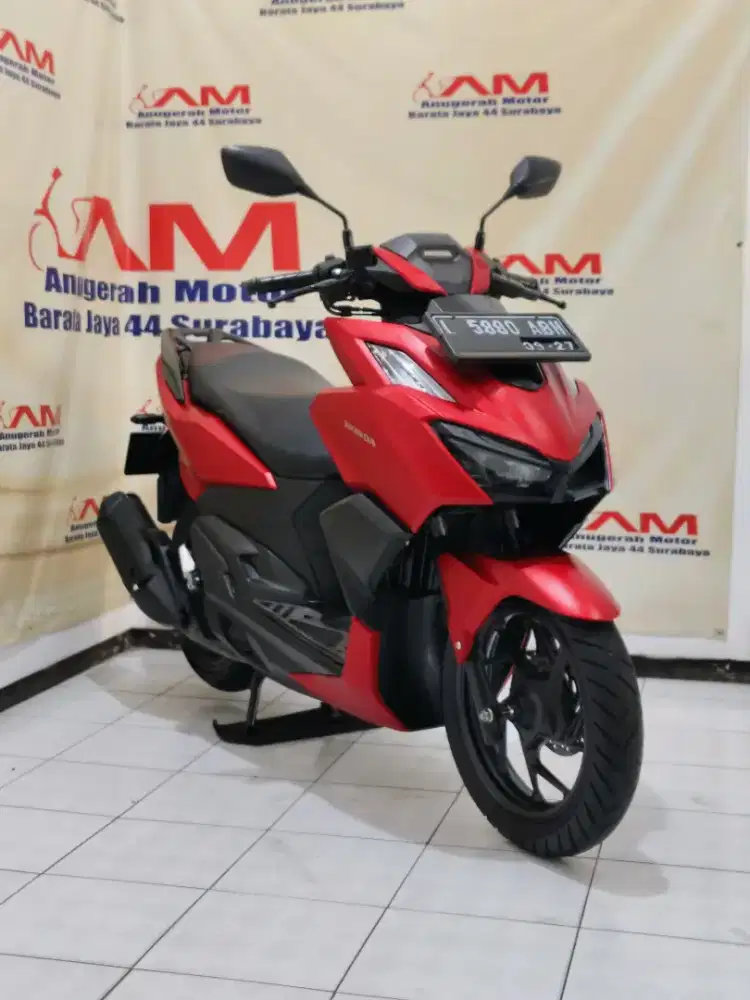 Ready Km 6 Ribu Honda vario 160 Cbs tahun 2022 Merah doff