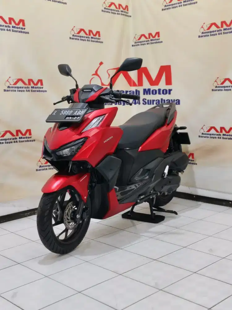 Istimewa Km 6 Ribu Honda vario 160 Cbs tahun 2022 Merah doff