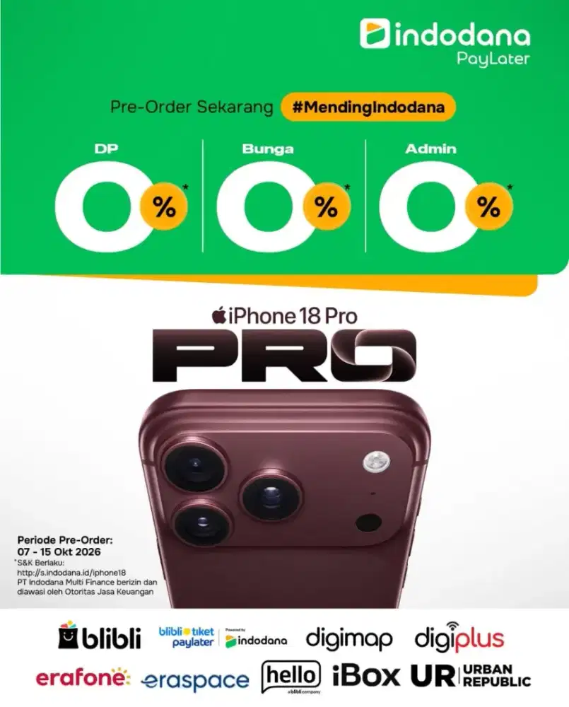 Pre-order Iphone 18 Pro