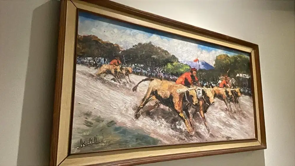 Lukisan karapan sapi koempoel