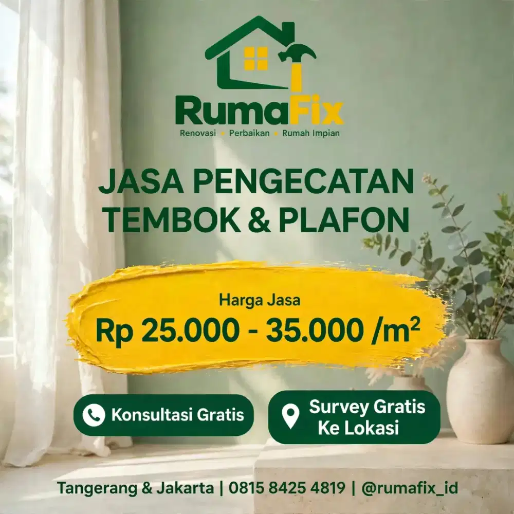 Jasa perbaikan dan renovasi rumah