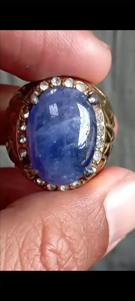 Natural tanzanet jumbo origin tanzania