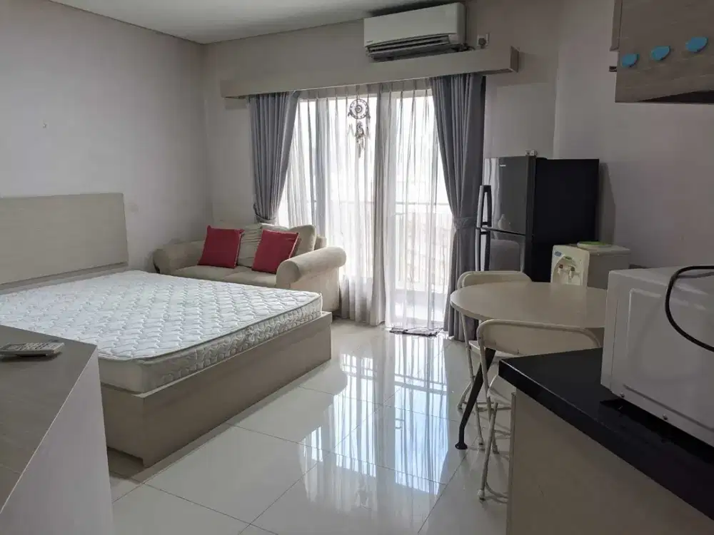 Disewakan apartemen Studio full furnished homey dan strategis