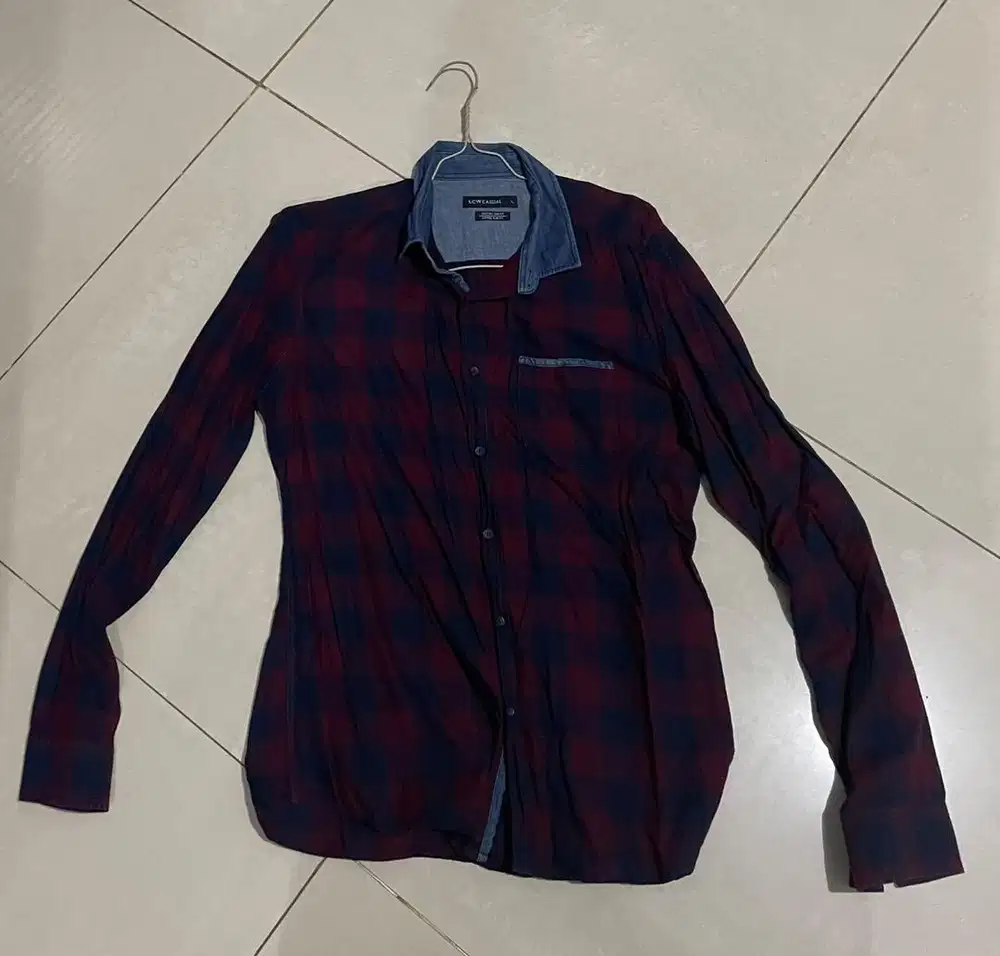 Kemeja Lengan Panjang LC Wakiki