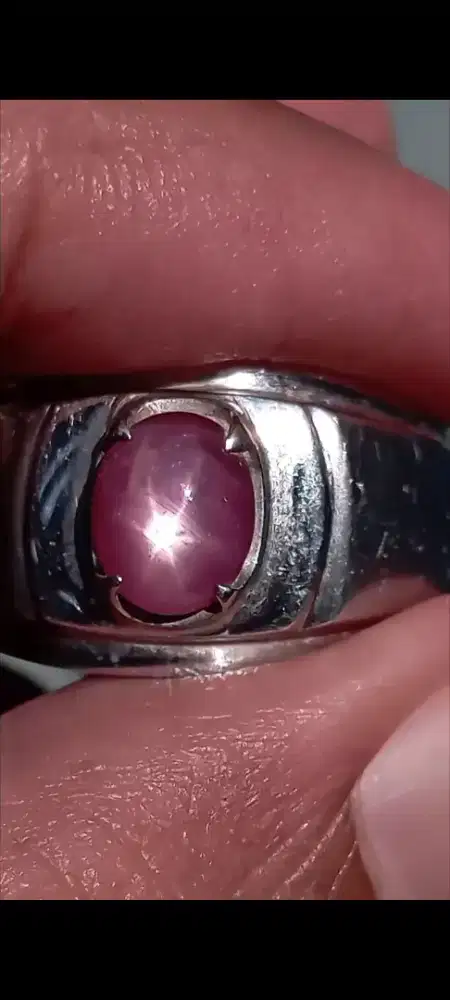 Merah Ruby Madagaskar Star tajam murah pol