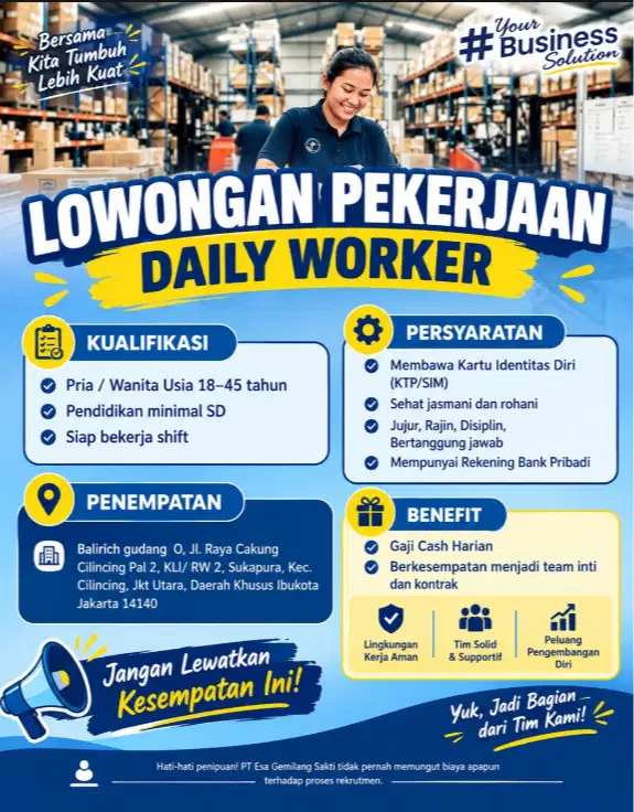 DAILY WORKER GUDANG