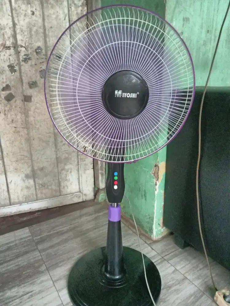 Kipas angin miyoshi 16 inch normal lancar .