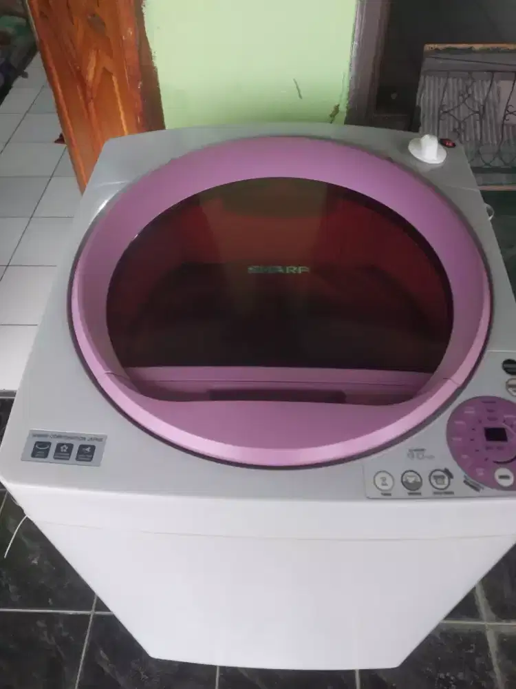 Mesin cuci sharp 1 tabung