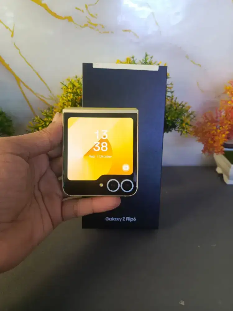 SAMSUNG Z FLIP 6 5G RAM 12/256GB ORIGINAL SEIN MULUS NORMAL