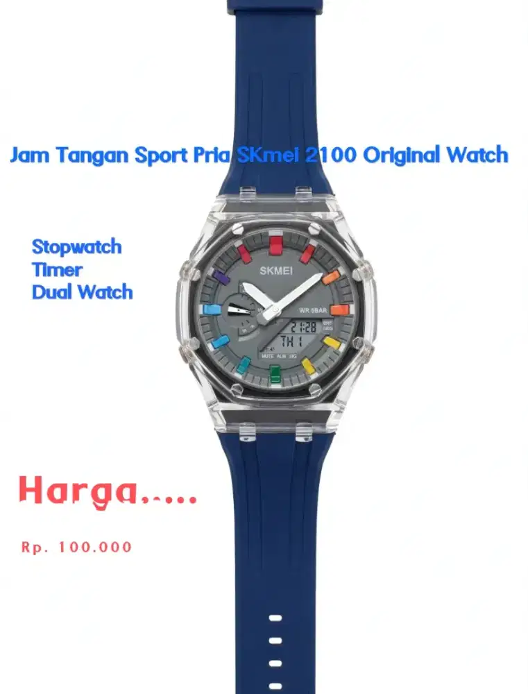 Jam Pria SKmei 2100 Murah