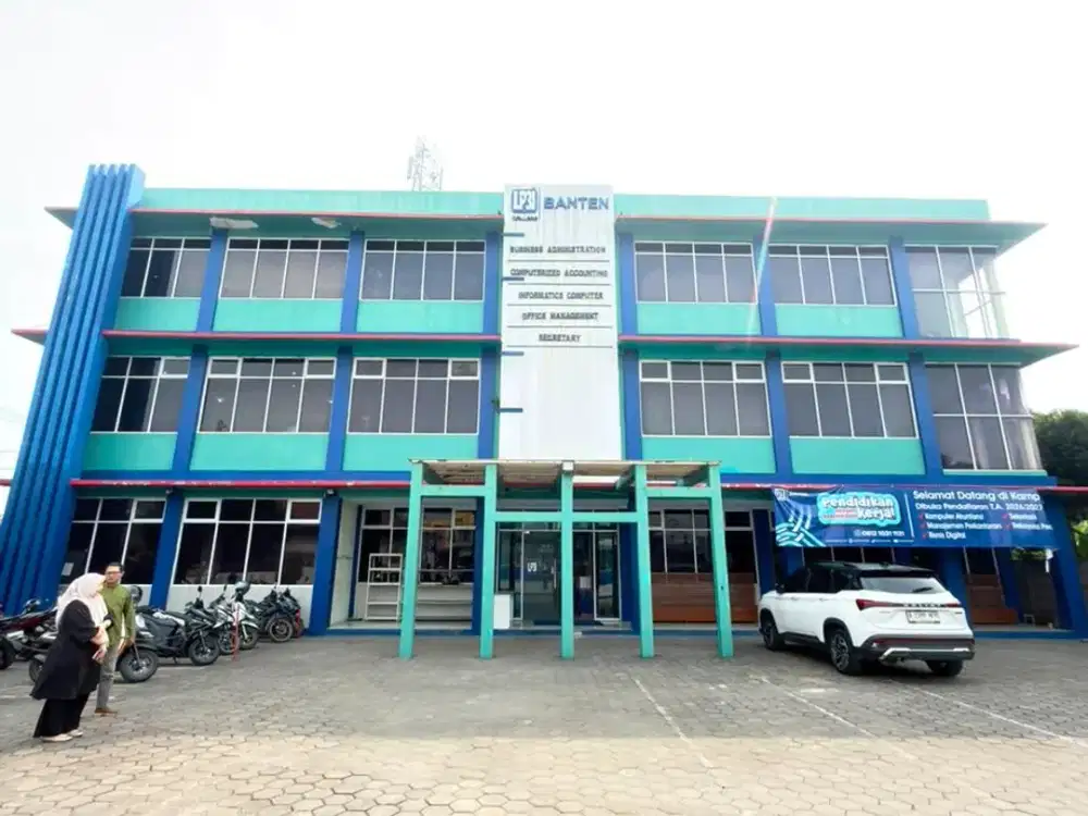 Gedung Dijual Tengah Kota Serang Cilegon Lokasi Sangat Strategis