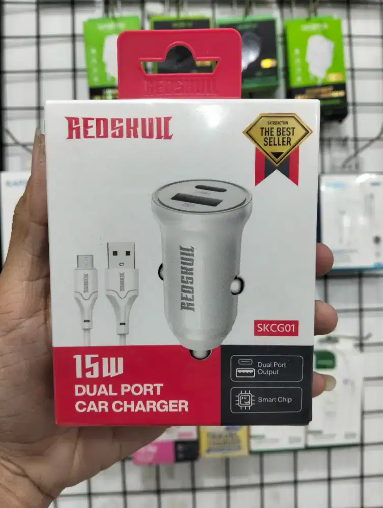 TRAVEL CHARGER TYPE-C REDSKULL SKCG01
