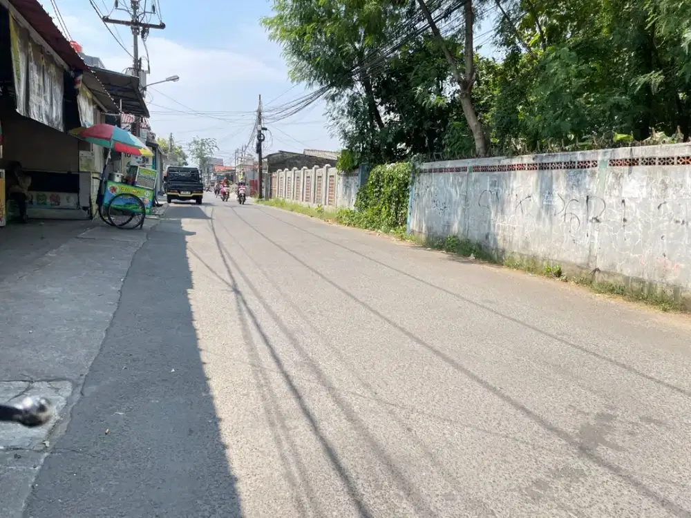 Kavling Rukost 4 Menit Kampus UIKA Fasum Jalan 5 Meter
