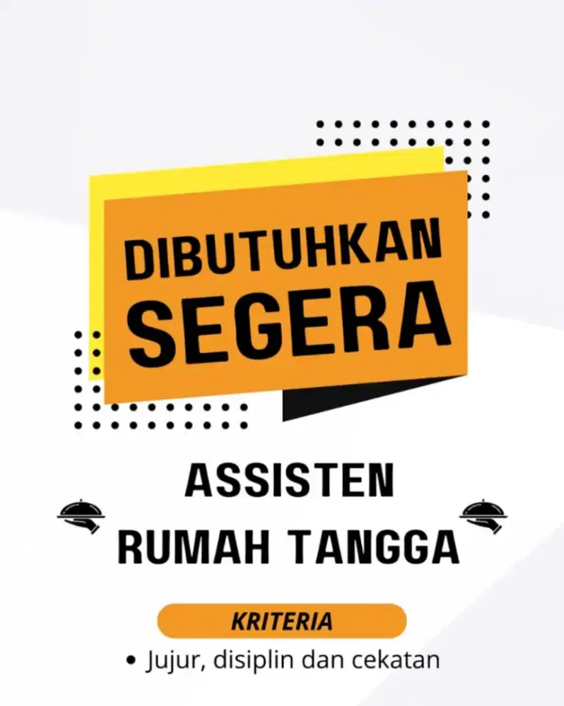 Dibutuhkan Segera ART