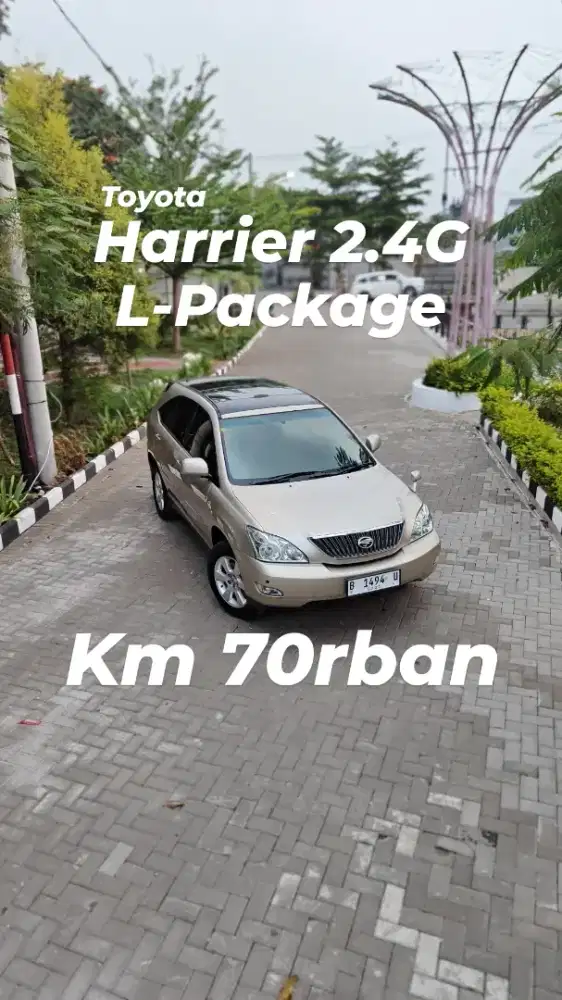 Toyota Harrier 2.4G L package Istimewa